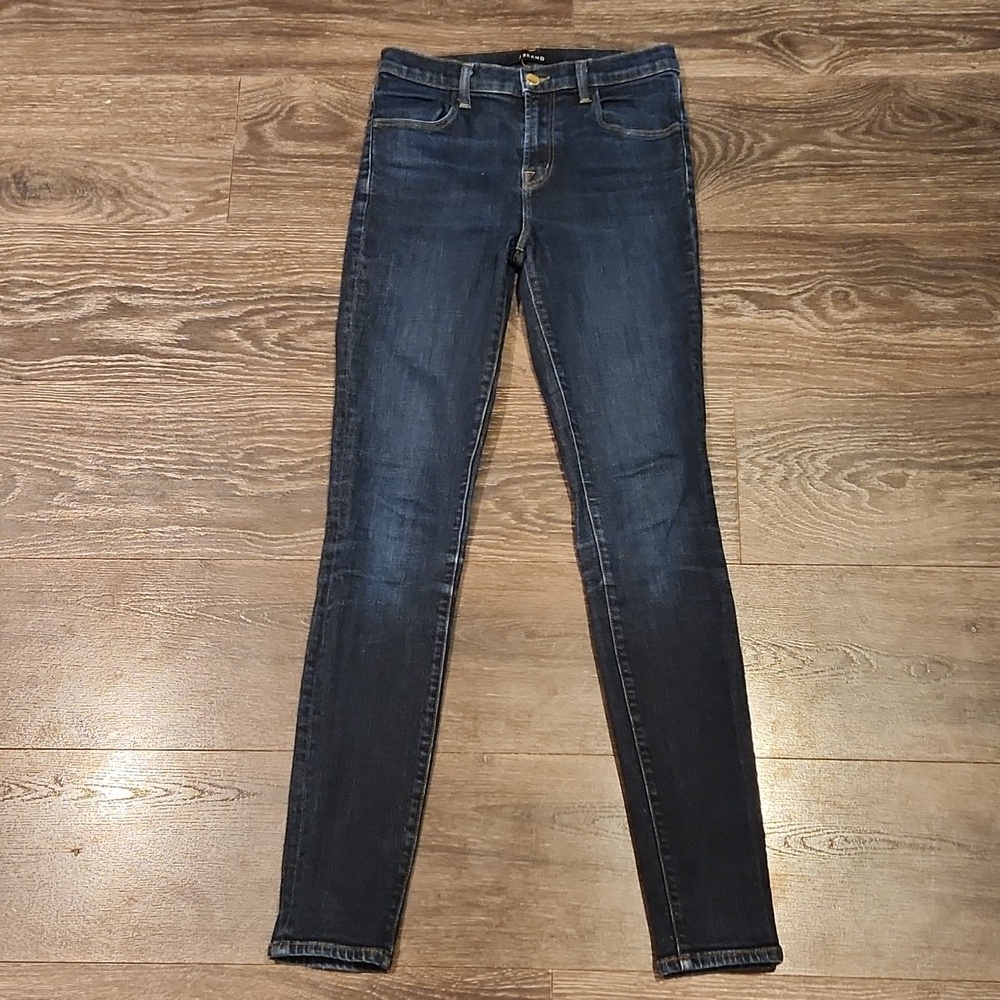 ❤ J BRAND MARIA HIGH RISE SKINNY JEANS, 2 (26) - Picture 4 of 9